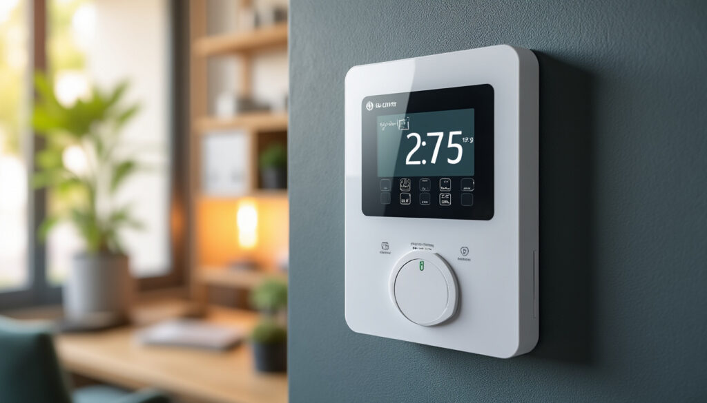 Compteur électrique Linky dans une maison rénovée