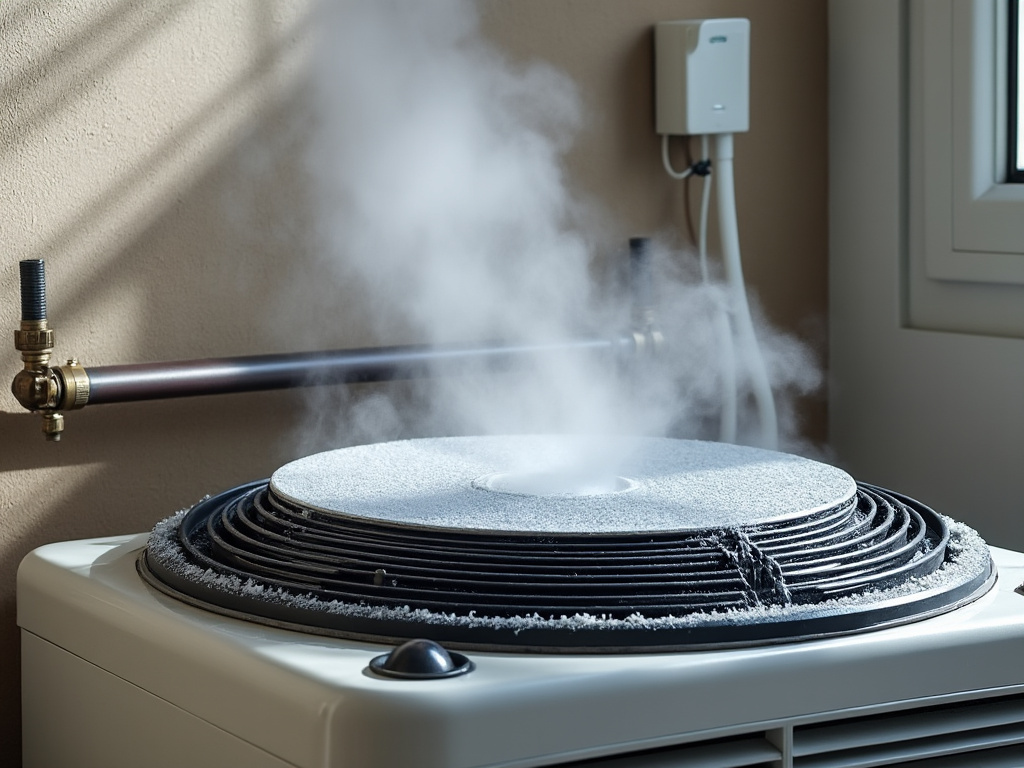 Évaporateur propre d'un chauffe-eau thermodynamique