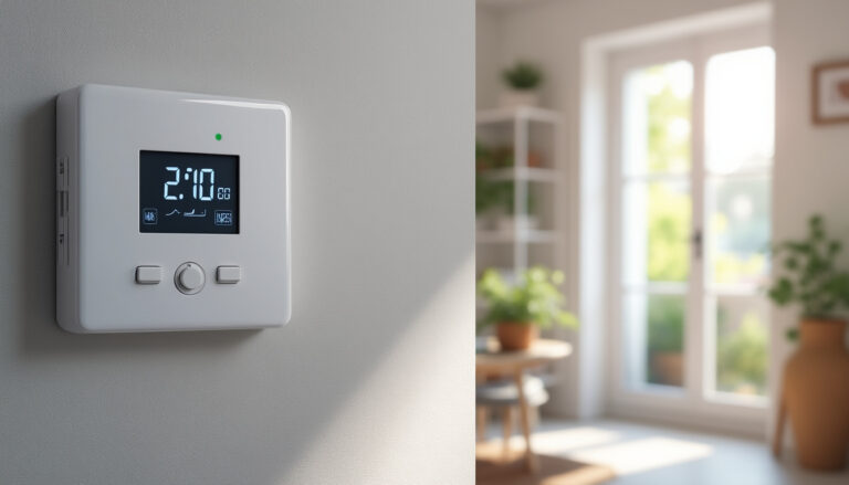 Tableau électrique propre dans une maison rénovée