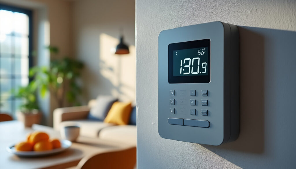Tableau électrique propre dans une maison rénovée