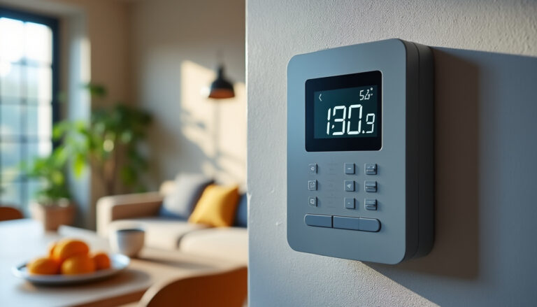 Tableau électrique propre dans une maison rénovée