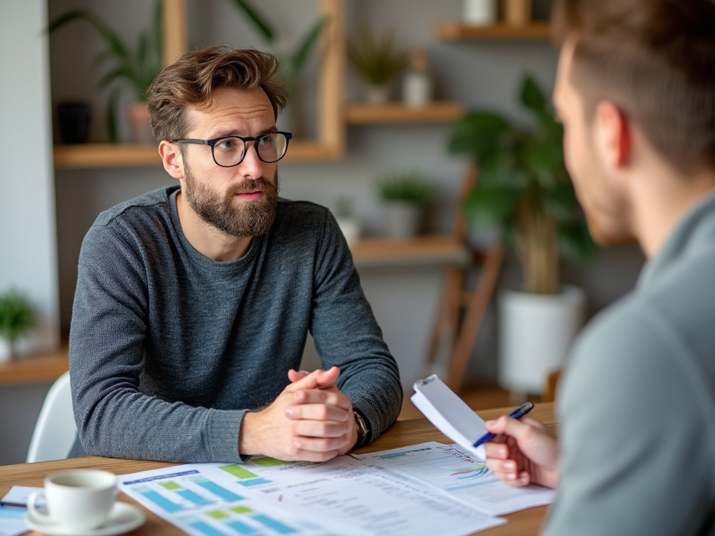 Conseiller énergie avec particulier pour comparer contrats gaz