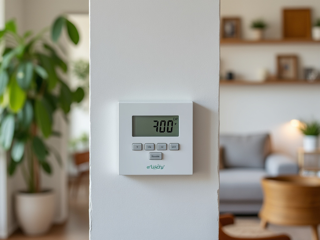 Compteur électrique EDF Linky dans une maison