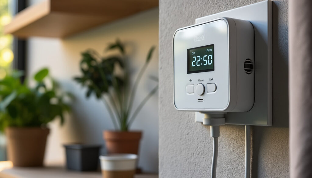 Compteur électrique Linky dans une maison rénovée