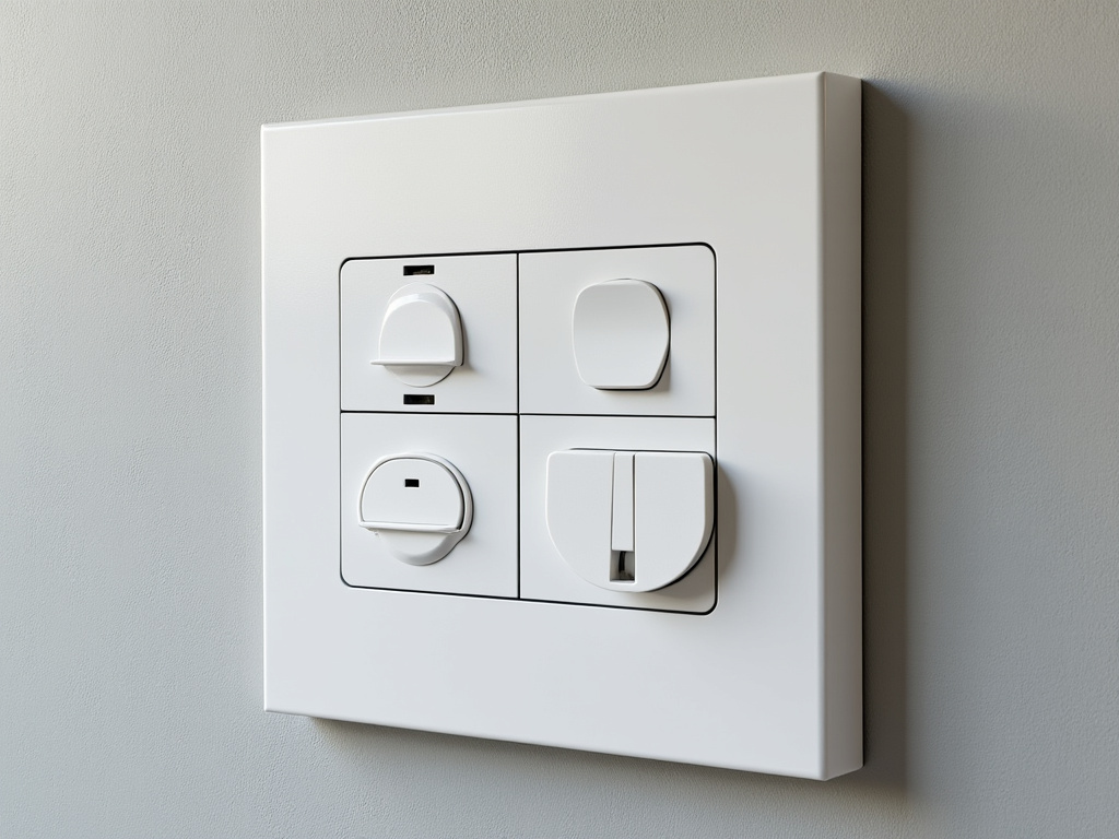 Tableau électrique propre dans un logement