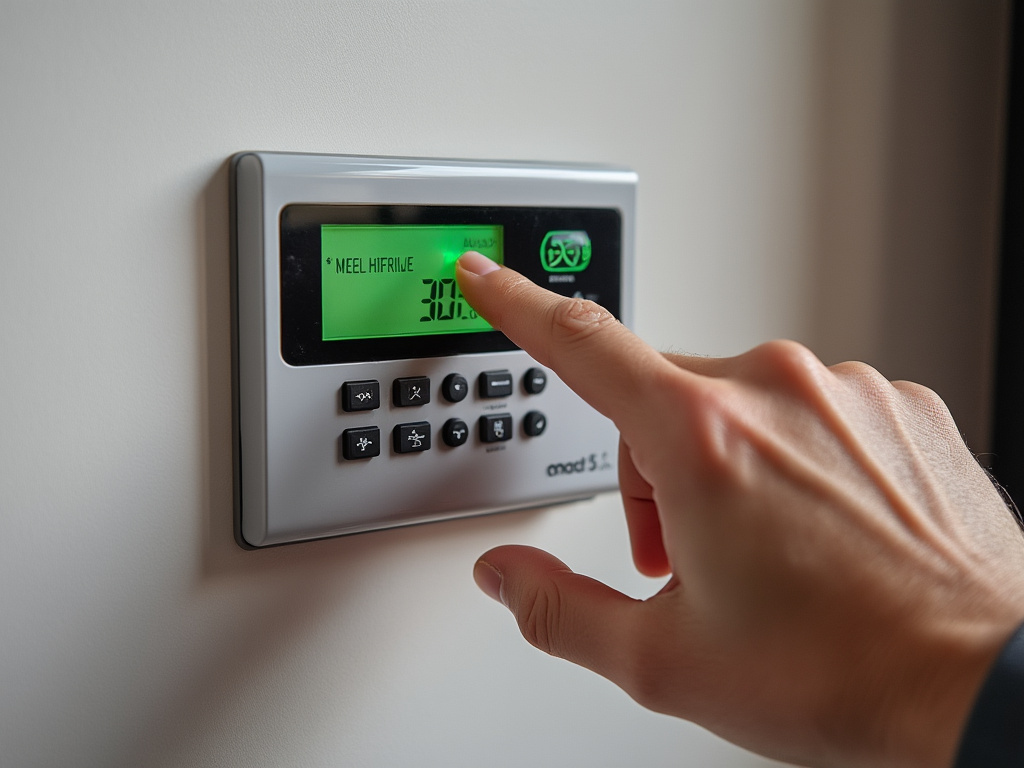 Facture d'électricité floutée pour un logement