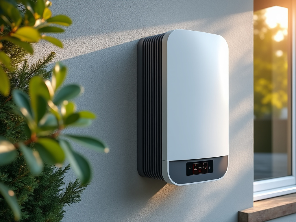 Pompe à chaleur installée sur une maison rénovée