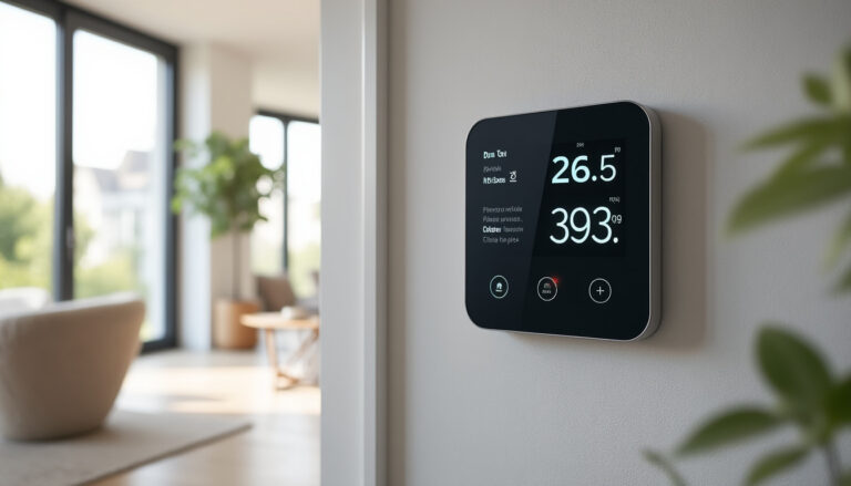 Tableau électrique propre dans une maison rénovée