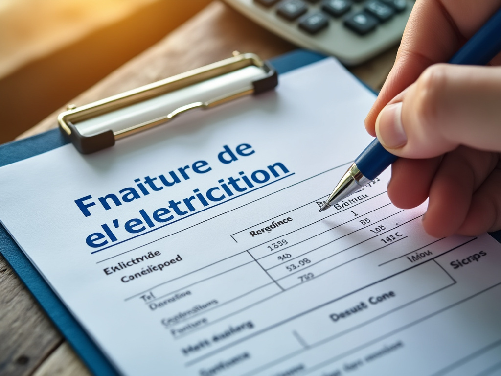 Analyse d'une facture d'électricité