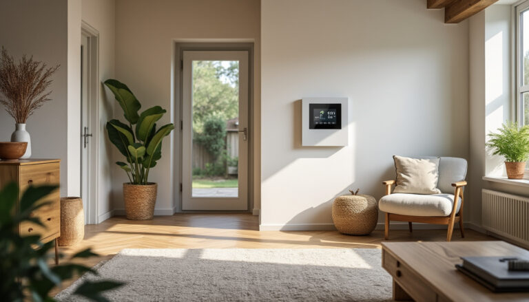 Tableau électrique propre dans une maison rénovée