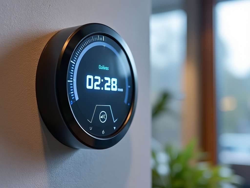 Compteur de gaz naturel Linky dans une maison