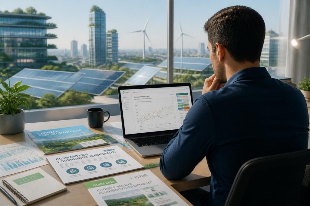 découvrez nos conseils pour choisir le meilleur fournisseur d'électricité en 2026 et bénéficier des offres les plus adaptées à vos besoins et à votre budget.