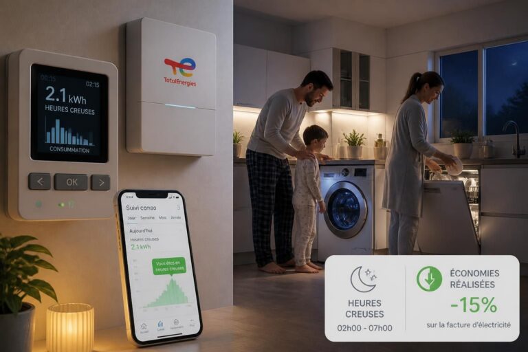 découvrez comment optimiser votre consommation d'électricité avec total énergie grâce aux heures creuses et réduisez efficacement votre facture d'électricité.