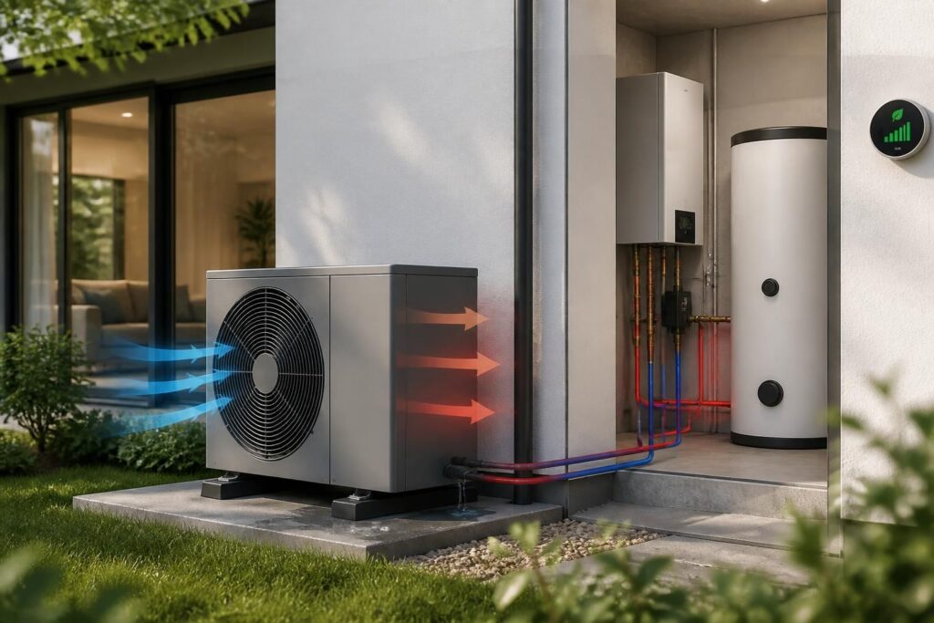 découvrez notre avis complet sur la pompe à chaleur air-eau : fonctionnement détaillé, avantages majeurs et inconvénients pour vous aider à faire le meilleur choix pour votre chauffage.