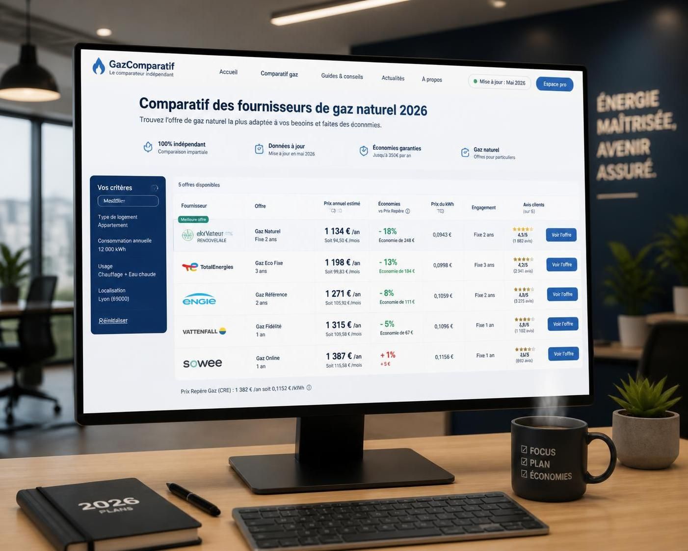 découvrez les facteurs qui influencent le prix du kilowattheure de gaz en 2026 et comment anticiper vos dépenses énergétiques pour mieux gérer votre budget.