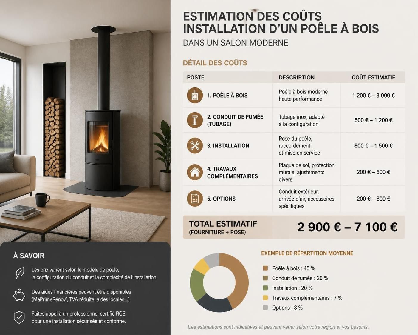 découvrez notre guide complet sur le poêle à bois : conseils pour bien choisir, installer facilement et entretenir efficacement votre équipement de chauffage écologique.