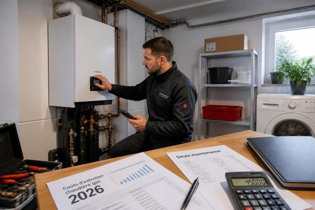 découvrez le coût d'entretien d'une chaudière à gaz en 2026, les prix moyens, conseils pour économiser et les services incontournables pour un entretien efficace.