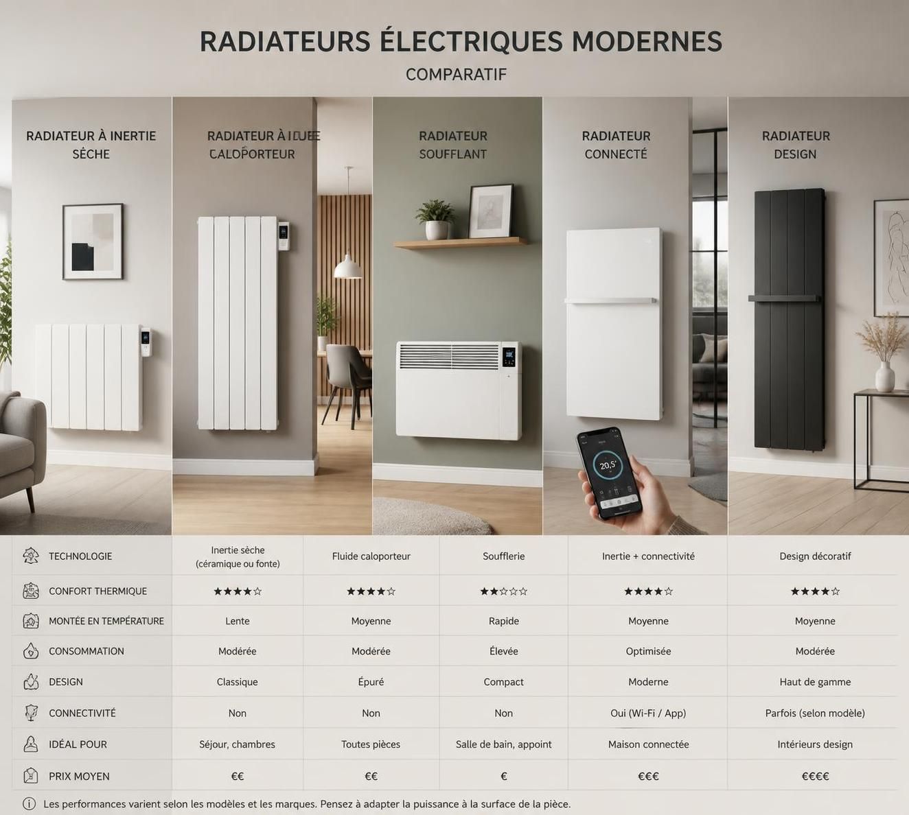 découvrez quels sont les radiateurs électriques les plus performants pour assurer un chauffage efficace et économique de votre maison.