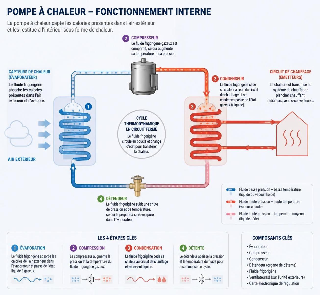 découvrez ce qu'est une pompe à chaleur, son fonctionnement, ses avantages et comment elle peut vous aider à économiser de l'énergie tout en chauffant efficacement votre logement.