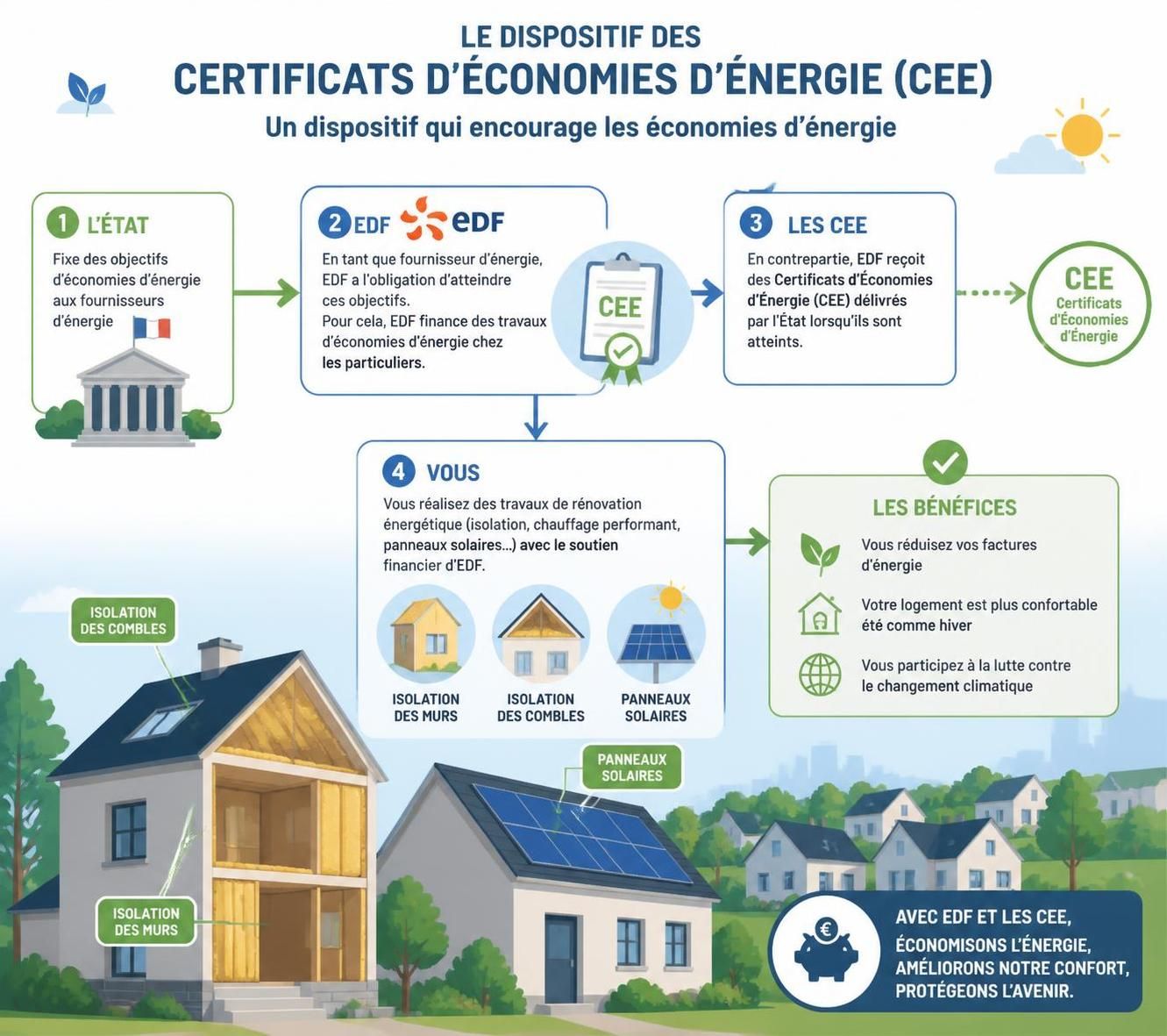 découvrez tout ce qu'il faut savoir sur les certificats d'économies d'énergie d'edf en 2026 : fonctionnement, avantages et démarches pour en bénéficier.