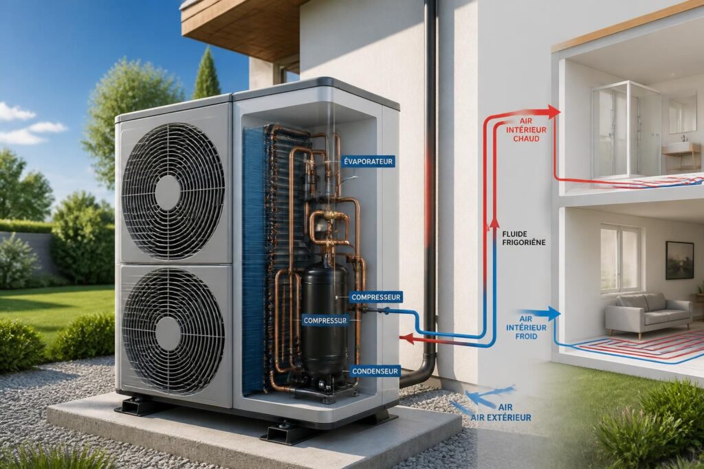 découvrez tout ce qu'il faut savoir sur la pompe à chaleur : sa définition, son fonctionnement, ses avantages et son rôle dans le chauffage écologique de votre maison.