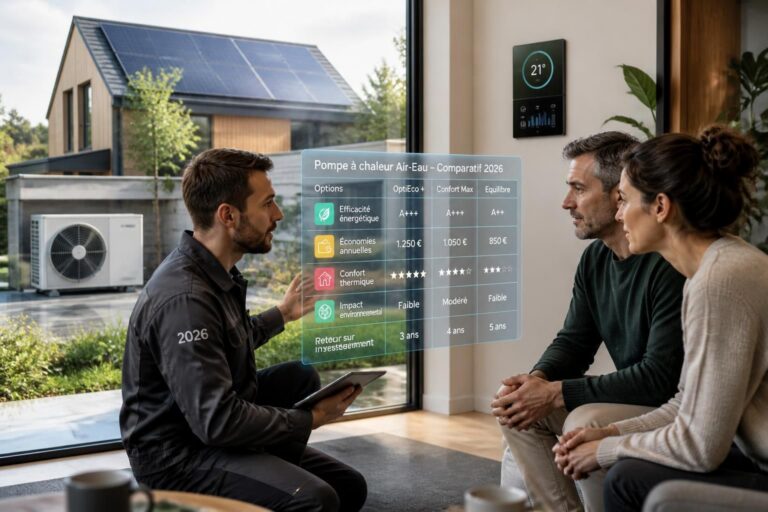 découvrez comment choisir la pompe à chaleur air eau idéale en 2026 grâce à nos conseils pratiques pour optimiser votre confort et vos économies d'énergie.